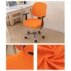 Couvercles de chaise Slip Hlebcovers Soutrage pivotant Computer Ordle Dust Split Office Offible AMOVABLE WASTable Elastic