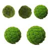 Dekorativa föremål Figurer Artificial Plant Moss Ball Grass Balls Simation Plants For Home Outdoor Garden Bar Wedding Decoration G DHMVH