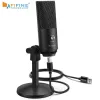 Микрофон USB Microphone Fifine для Mac/ PC Windows вокальный микрофон для многоцелевой оптимизированной для записи голоса для видео Skypek670b