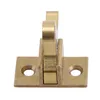 Recém-1pc Gold Gold Copper Bird Birdle Buckle Push-Pull Wails Bolt Biftle Burchle para a janela da porta ganchos silenciosos