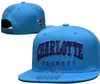 '' Hornets 'Ball Caps 2023-24 Campeões de algodão unissex Campeões de algodão Tap Snapback Snapback Men Women Sun Hat Bordery Spring Summer' '' Cap A1