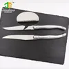 Facas jaswehome 6pcs bife arestas serrilhadas de lava -louças sharp lava -louça de lava -louças