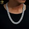 Hiphop sieraden mode stokbrood Moissanite Pass diamant tester Moissanite ketting ijskoud Moissanite Cuban Link Chain