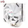 PADS 4 värmepip CPU Cooler Radiator 120mm fläkt PWM 4PIN FÖR INTEL LGA 1150 1151 1155 1200 1700 2011 1700 X79 X99 AM3 AM4 Ventilador