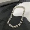 Mode lyx klassisk halsbandsdesigner 18k plätering guld smycken flicka kvinnor bröllop födelsedag