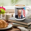 Donald Trump Picture Coffee Mugs Ceramic Tea Cup Creative Present unika dryckespresentförsörjningar 240407