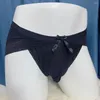 Onderbroek mannen sexy pure kant ademende briefs grote bolle pouch slipjes buigen comfortabele mietje ondergoed verleidelijke lingerie