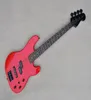 Factory Custom Red 4string Electric Electric GuitarBlack HardwaRoRosoWood Towinboardno Pickguardoffer Dostosowywane 7408771