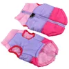 Appareils pour chiens Pet Winter Vest imperméable Remplies de manteau chaud pour la taille du rose