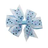 Party Favor 120pcs Baby Grosgrain Ribbon Bows With Clip 8x8cm Girls Enfants Ghost Pumpkin Kids Girl Pinwheel Coils Clips Hairpin ACC DH1SV