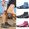 Sapatos casuais verão ao ar livre de água lateral lateral e mulheres secagem rápida não deslizamento respirável Barefoot Beach Socks Sport Sport