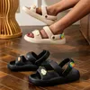 Slippers Trend Cartoon Design Summer Non-slip Soft Sole Slides Lithe Seabeach Sandals Women Casual Ladies' Home Flip Flops