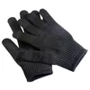 2024 Cut-resistant Gloves 5A Grade One Steel Wire Gloves Multi-purpose Anti-cut Labor Insurance Gloves Protective Black Gloves- for Anti-cut Labor Gloves