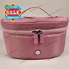 Lu 3.5L Oval Top Access Kit Makeup Cosmetic Travel Bag Case Yoga Purse Fitness Gym Make Up Pouch Designer Handbag Totes WalletsオーガナイザーClutch Zip Toyetry Pouch 2024
