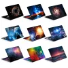 Skins Diy Universal Laptop Cover Sticker Skins 2pcs 13.3"14"15.6"17.3" Skin Starry Sky Decorate Decal for Book /lenovo/asus/hp/acer