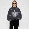Anine Binge Sweatshirt New Designer Sweatshirt Pullover Lettera di moda Pullover Vintage Round Cotton Trend Versatile Annie Hoodies Tops Essentialweatshirts 234