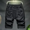 Masculino rasgado shorts jeans 150 kg plus size 10xl 9xl 8xl 7xl Buraco preto Jeans angustiados LONCE LONADO SUMPLEIRA TRUSHERS 240327