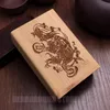 COOL More Patterns Natural Wood Cigarette Cases Dry Herb Tobacco Holder Stash Case Storage Box Portable Magnet Sliding Cover Smoking Wooden Container