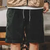 Style amerykańskie szorty dla męskich lato Summer Instagram Trendy Wick pass Velvet Trendy Brand Mens Casual Capris