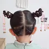 Accessoires de cheveux 1pc mignon de style de style ancien unique porte enfants enfants chinois han vêtements créatifs tressées décoration