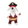 Dog Apparel Pet Clothes Knight Style Funny Halloween Dogs Cowboy Costumes Cats Dress Up Accessories For Travel Po Props Theme