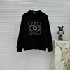 Nieuw ontwerp 24 Nieuwe Vine Letter Round Neck Losse Mens en Womens Sweater 500 g High Weight Long Sleeve