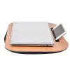 LapDesks Laptop Pad Desk skrivbord Portable Laptop Computer Desk 15.7*13in Laptop Table With Phone Tablet Holder Stand med Pillow Cus