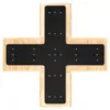 Baignier Set Cross Structure lourde Structure en acier Rust Finish