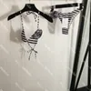 Biccioli per bikini da bagno a strisce a strisce con una vita da bagno a bassa vita a basso punto di costume da bagno a bassa nuoto sexy da spiaggia sexy da spiaggia