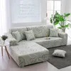 Stuhlabdeckung Sofa Abdeckungssatz Geometrisches Cartoon Pflanzenfrucht Couch Elastic Ecke L -förmige Chaise Longue