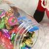 Storage Bottles Christmas Candy Jar Can Biscuit Box Elk Desktop Ornament Xmas Gift