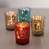 Candele per candele tazza di vetro vetro vuoto portandlestick Holder Fragrance Fragrance Container natalizio