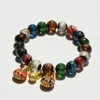Bracelets de charme bracelet ethnique Bracelet Vintage Perles Encens Ashes Glaze Dropship
