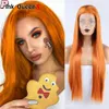 13x2.5 Synthetic Lace front Wig Glueless Lace Frontal Wigs Womenglueless wig Straight Wig Heat hd lace human hair Resistant Fiber Cosplay Wigs Party Laces Blonde wigs