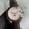 Super multifunctionele chronograaf krasbestendig slijtvast, volledig automatisch mechanisch herenhorloge, waterdicht en lichtgevend horloge