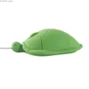 Mice Wired Mouse Mini Cute Cartoon Turtle Shape Design Computer Mause 1200 DPI Optical USB 3D Creative Kids Gift Mice For Laptop PC Y240407