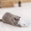 Jouet interactif de chat électrique automatique teaser de souris rotatif jeu de rotation intellige