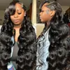 250 densité 13x6 HD Lace Frontal Wig Wig Wig Hair Human Prêt à porter Wave Body 5x5 Ferme de lace