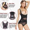 Talia brzucha Shapewear Bodysuit for Women Blow Control Butt Lifter majty Hi-Waist Body Body Shaper Oftle L2447