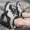 Casual Shoes Fashion Men Sneakers Breathable Outdoor Men's Genuine Leather Wading Hiking Summer Trekking Size 38-46