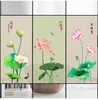 Fensteraufkleber selbstklebende chinesische Landschaft ohne Kleber statischer Aufkleber Home Office Frosted Filme Dekorative Glas 30-90