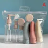 Opslagflessen 11 stks/set navulbare spuitlotion shampoo douchebuis botteling botteling navul cosmetische reis vloeistof container draagbaar gereedschap