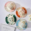 Cups Saucers Ins Style Ceramic Mug Phnom Penh Coffee Cup Saucer Set Home Tea Flower Light Luxury English Breakfast Gift