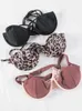 Swimwear féminin Miyouj Leopard Bikinis High Cut Bikini Set Sweetwear Womens 2024 BACK BAIL PECHE