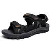 أحذية أحذية غير رسمية الرجال الصنادل Zapatillas de diporte hombre mesh sandalias sandales beach chaussure homme size 39- 46