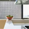 Vensterstickers Diamond Frosted Privacy Film die het licht niet toestaan in zelfklevend voor UV -blokkerende warmtebestrijdingsglas