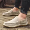 Casual Shoes Man Fashion Pierwsza warstwa Pigska