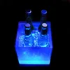 5L LED Ice Bucket Wine Cooler Colors Changing Champagne Wine Bucket For Night Party Home Bar Kitchen Wine Tools Accessories 240327