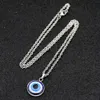 Designer kettingen mode nieuwe titanium stalen hanger kleine qua eyes cross chain multifunctionele dames ketting cadeau