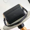 10Aデザイナーバッグソフトカウハイドレザー女性ショルダーバッグ調整可能なショルダーストラップボックス24cm ZL314